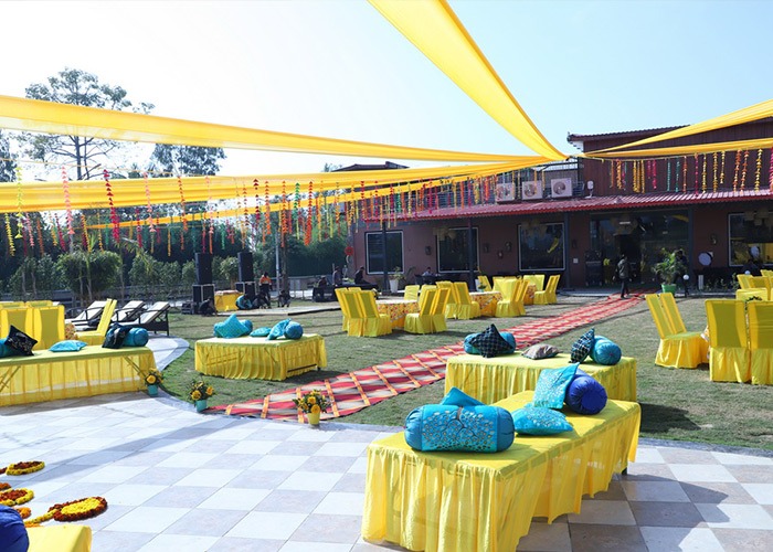 %Resort In Lansdowne% %7 hills 9911125253% Engagement & Pre-Wedding Ceremonies